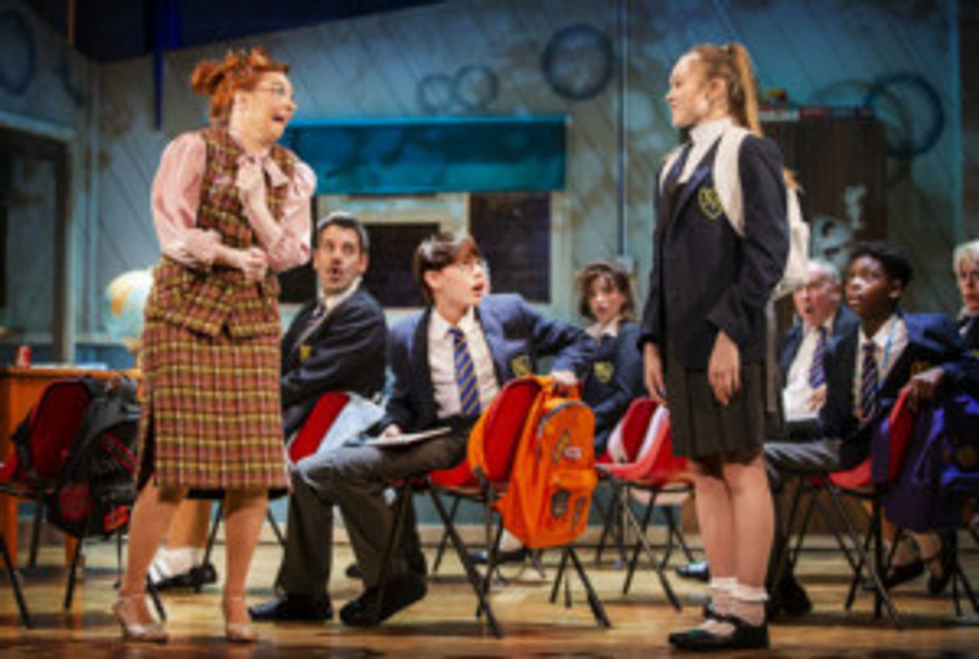 Review: THE SECRET DIARY OF ADRIAN MOLE AGED 13¾ - THE MUSICAL, Ambassadors Theatre  Image