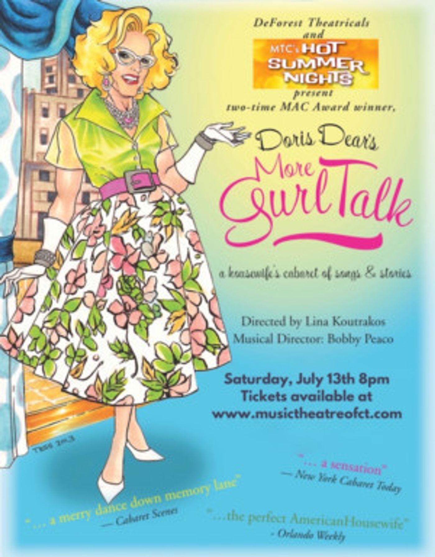 MORE GURL TALK Comes To The Rumpus Room at The Music Theater of CT  Image