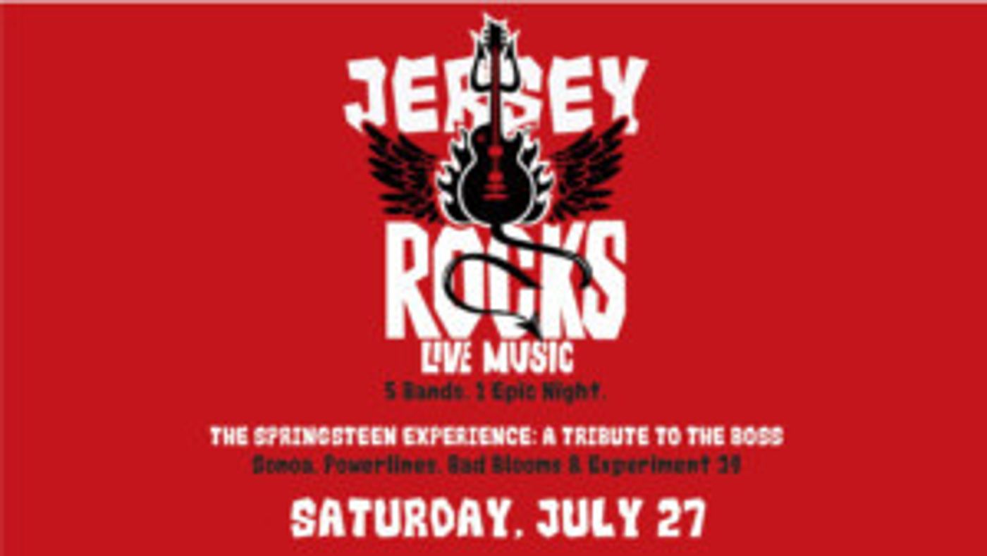 UCPAC to Host JERSEY ROCKS! Music Festival Headlined by Bruce Springsteen Tribute Band UCPAC to Host JERSEY ROCKS! Music Festival Headlined by Bruce Springsteen Tribute Band Image
