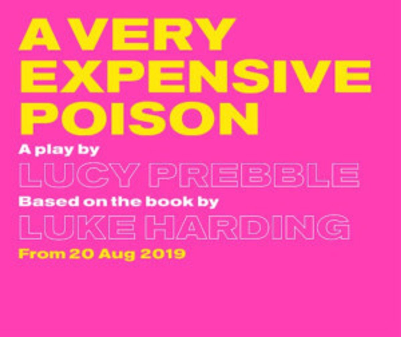The Old Vic Announces Casting For Lucy Prebble's A VERY EXPENSIVE POISON  Image