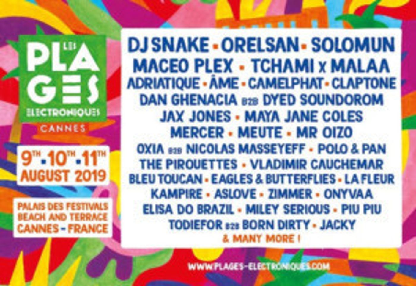 Les Plages Electroniques Reveals Full Line-up Les Plages Electroniques Reveals Full Line-up Image