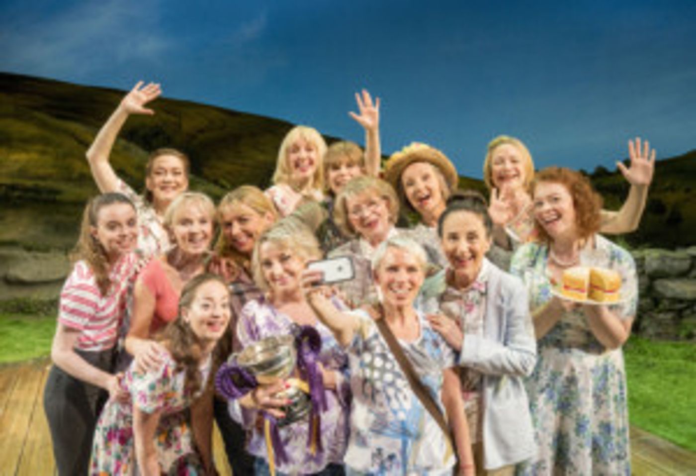 CALENDAR GIRLS THE MUSICAL Hosts Charity Bake Sale at The Bristol Hippodrome CALENDAR GIRLS THE MUSICAL Hosts Charity Bake Sale at The Bristol Hippodrome Image