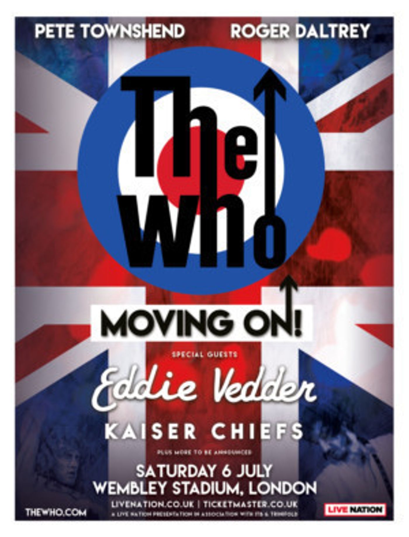 Review: THE WHO: MOVING ON!, Wembley Stadium  Image