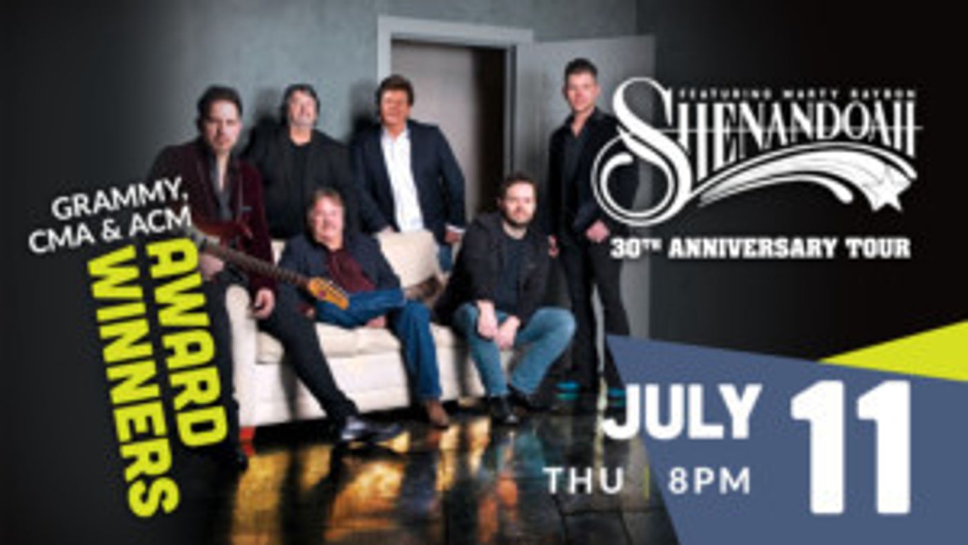 Shenandoah Brings 30th Anniversary Tour to Vilar Performing Arts Center  Image