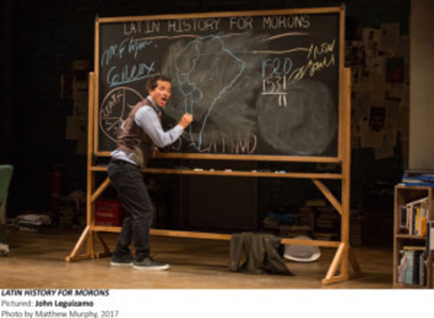 JOHN LEGUIZAMO'S LATIN HISTORY FOR MORONS Comes To Chicago  Image