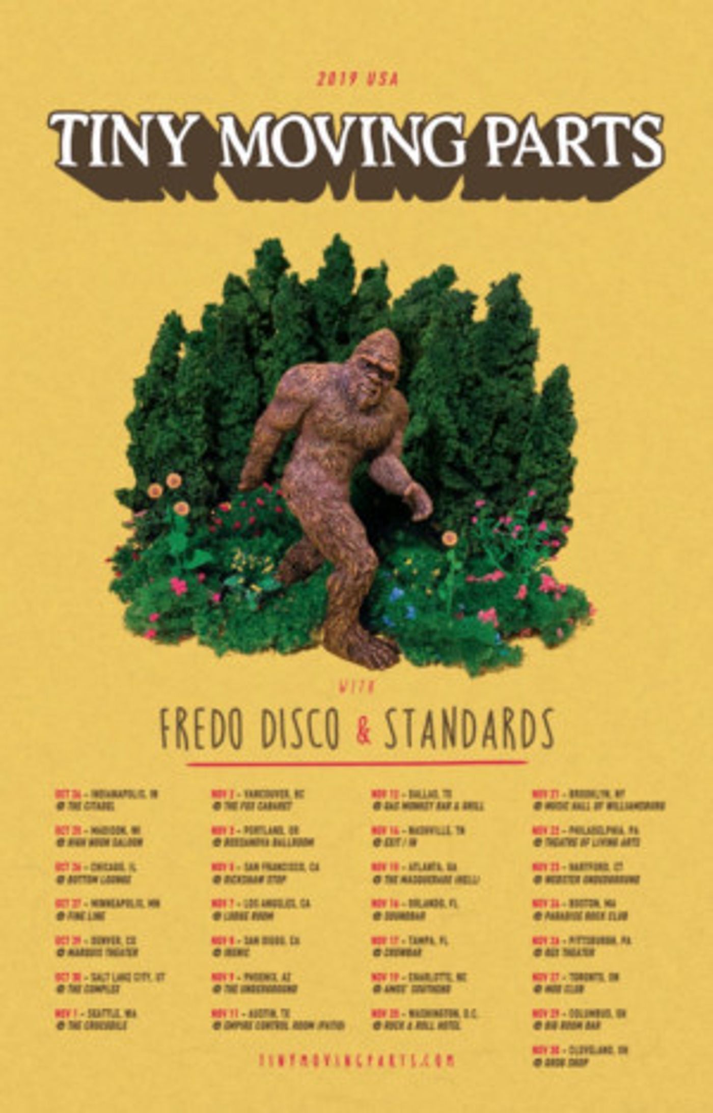 Tiny Moving Parts Announce US Headlining Tour Tiny Moving Parts Announce US Headlining Tour Image