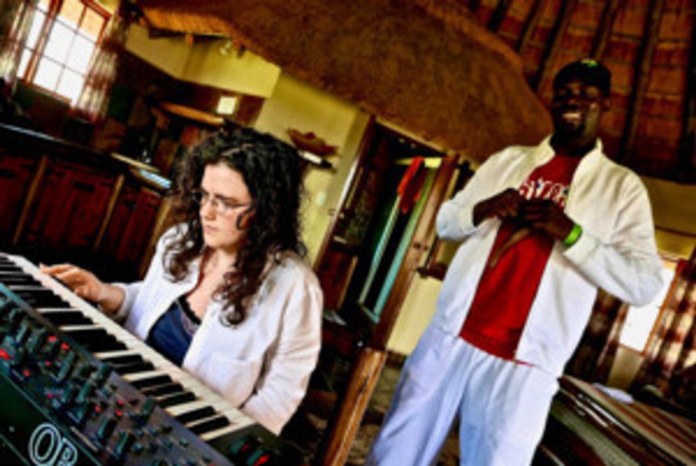 Africa Express Share MAMA featuring Otim Alpha, Georgia and Radio 123 Africa Express Share MAMA featuring Otim Alpha, Georgia and Radio 123 Image