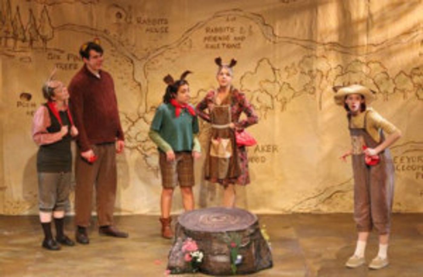 Cortland Rep Presents the Children's Show THE HOUSE AT POOH CORNER  Image