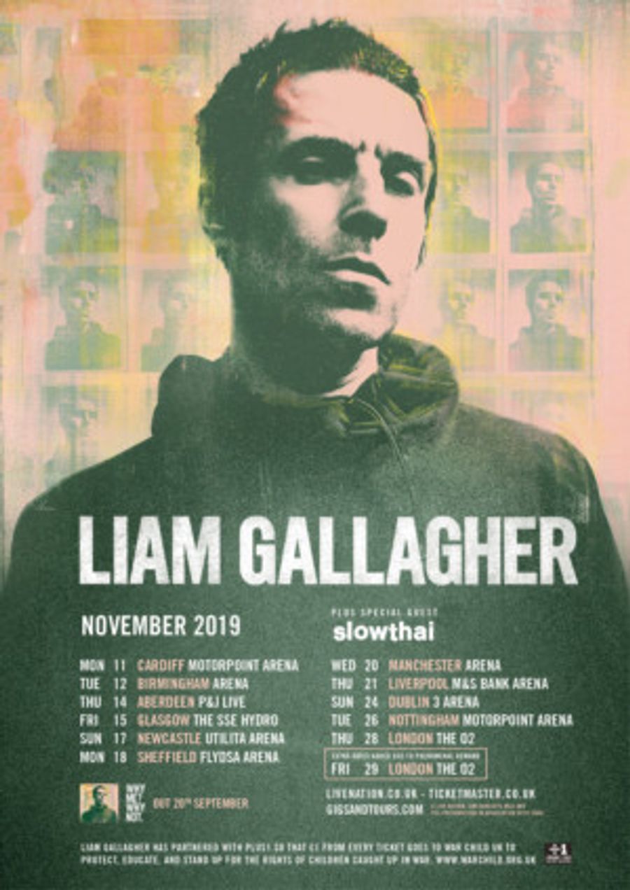 Liam Gallagher Announces Extra London Date To His U.K. Arena Tour Image