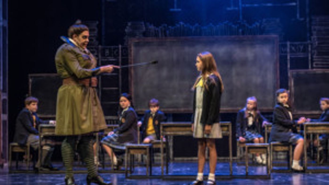 Review: Comical and Stranger Things at Play in MATILDA: THE MUSICAL at Red Mountain Theatre Company  Image