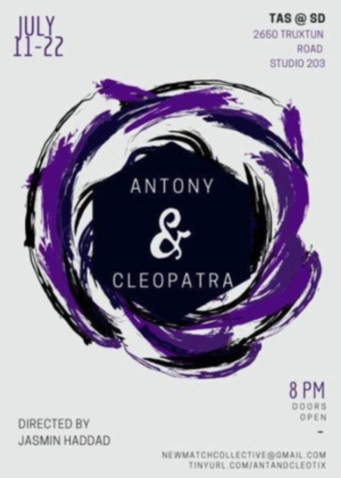 Review: ANTONY AND CLEOPATRA at New Match Collective Review: ANTONY AND CLEOPATRA at New Match Collective Image
