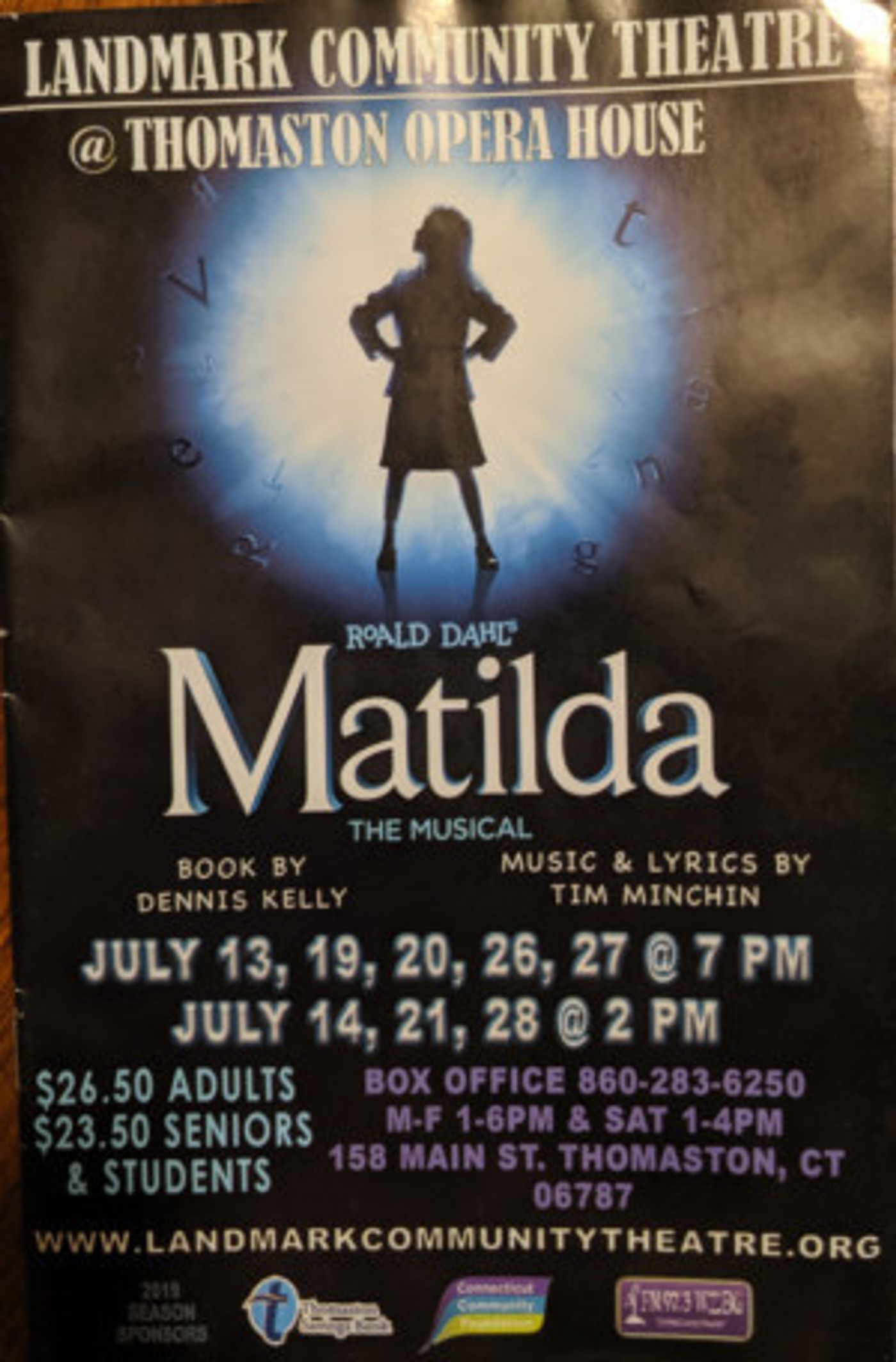 Review: MATILDA Steals Hearts at Landmark Community Theatre Review: MATILDA Steals Hearts at Landmark Community Theatre Image