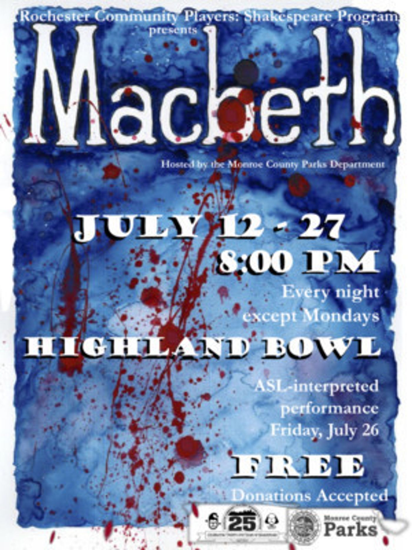 Review: MACBETH at Rochester Community Players Shakespeare Program  Image