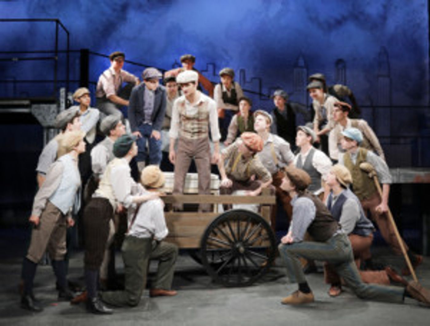 Review: NEWSIES at Des Moines Playhouse: A New Generation is Giving Audiences Something to Believe in.  Image