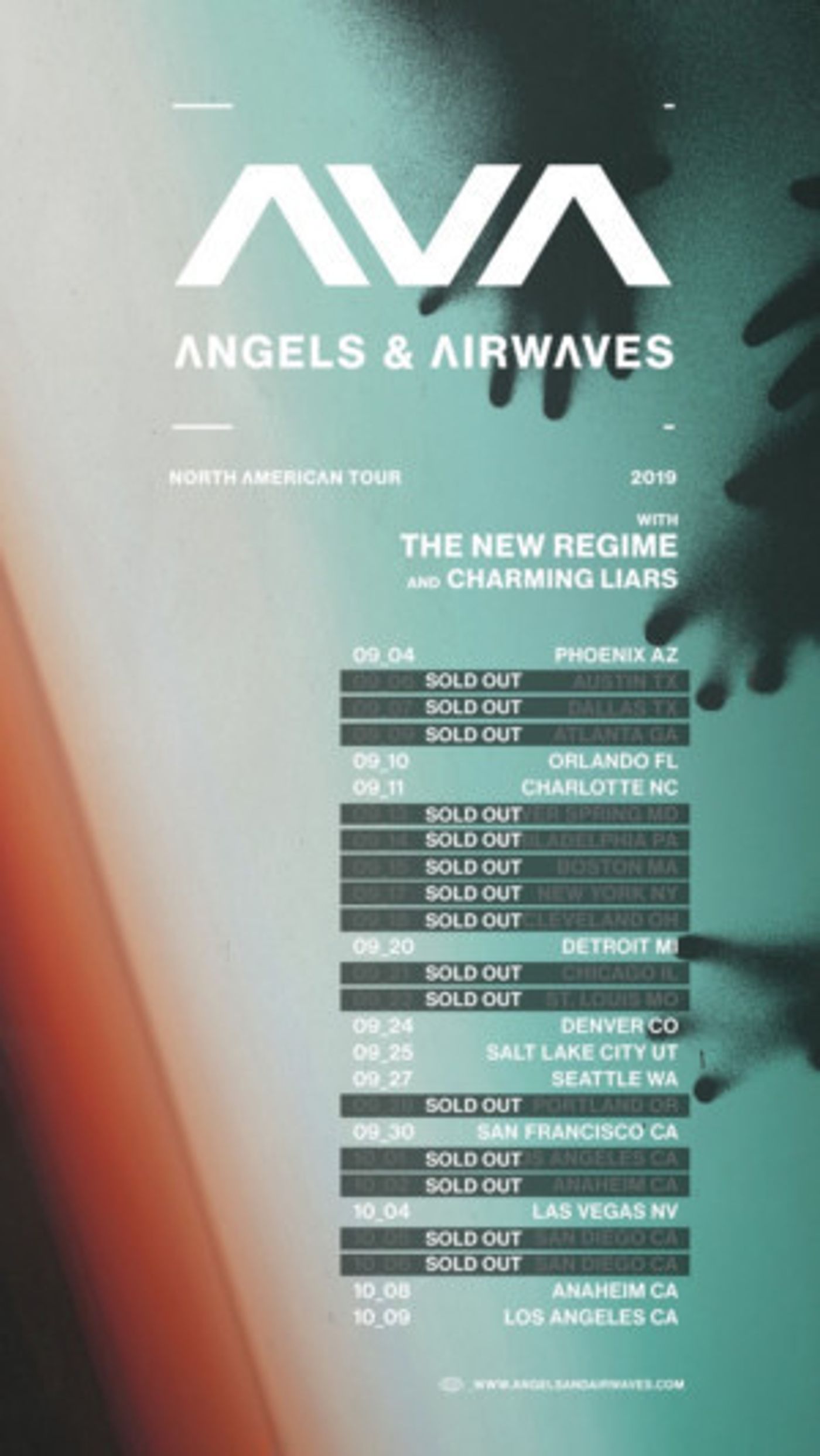 The New Regime to Support Angels & Airwaves on Fall Tour  Image