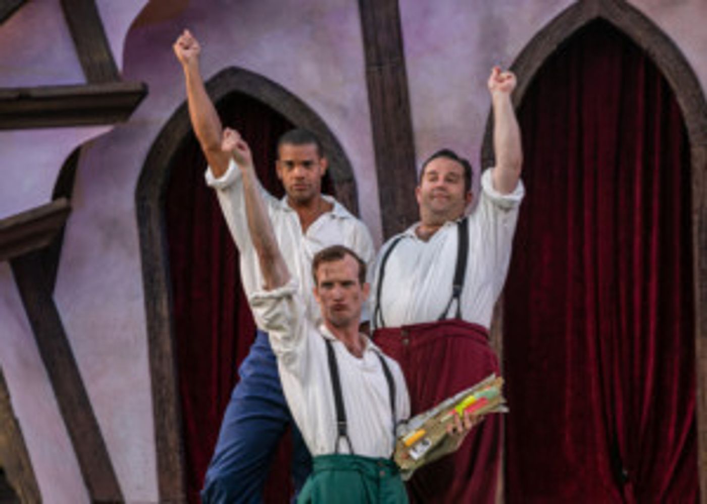 Review: SHAKESPEARE'S LONG LOST FIRST PLAY at The Shakespeare Theatre of NJ's Outdoor Stage Delights Review: SHAKESPEARE'S LONG LOST FIRST PLAY at The Shakespeare Theatre of NJ's Outdoor Stage Delights Image