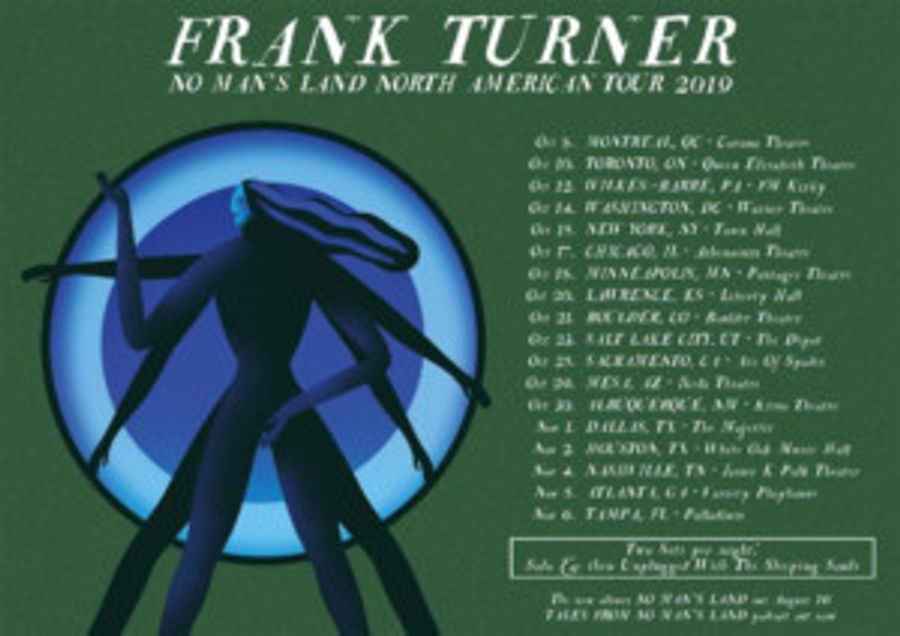 Frank Turner Announces US Tour Dates, New Album Out 8/16 Image