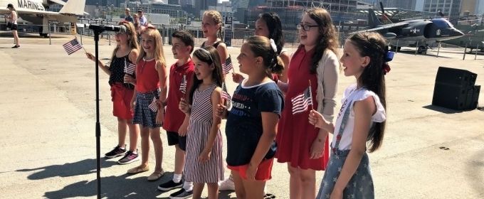 Photo Flash: Grace DeAmicis, Spotlight Kidz Celebrate Independence Day With Perf Photos