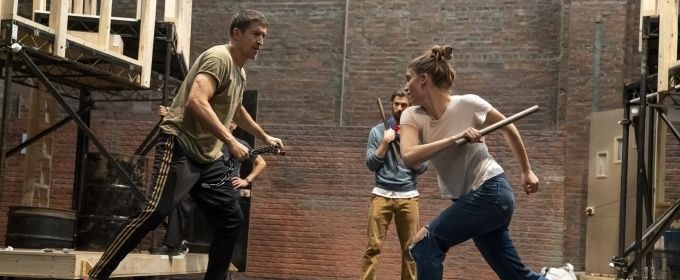 Photo Flash: In Rehearsal with The Public's CORIOLANUS Photos