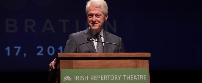 Photo Flash: Irish Rep Honors President Bill Clinton At 30th Anniversary Gala Photos