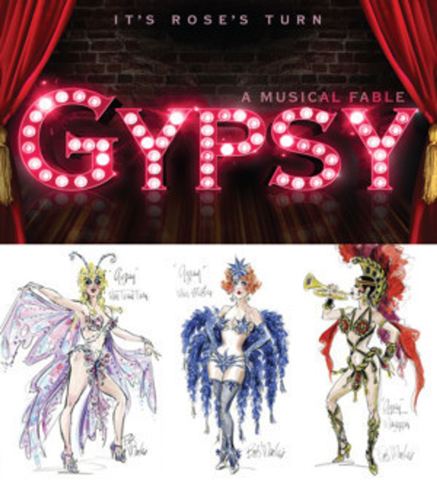 Castle Craig Players Present GYPSY Featuring Bob Mackie Costumes  Image