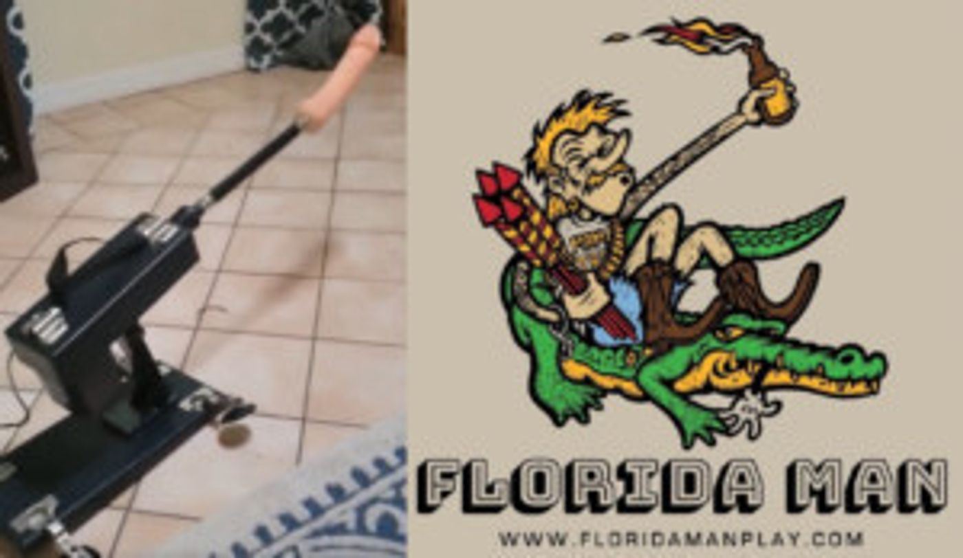 New Play FLORIDA MAN To Feature Homemade Dong Machine!  Image