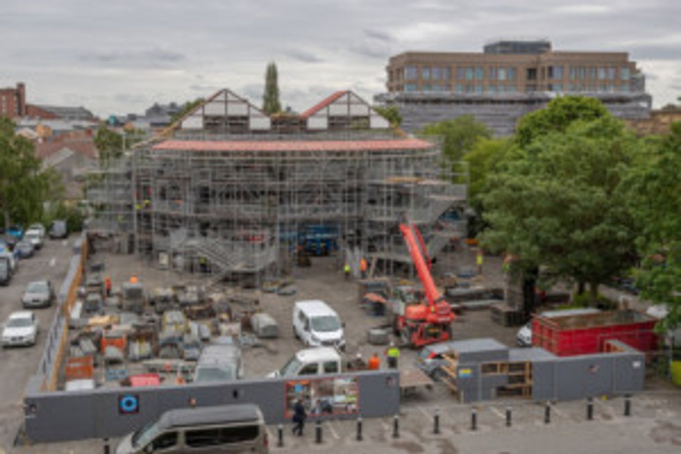 Building Work Begins On Shakespeare's Rose Theatre In York  Image