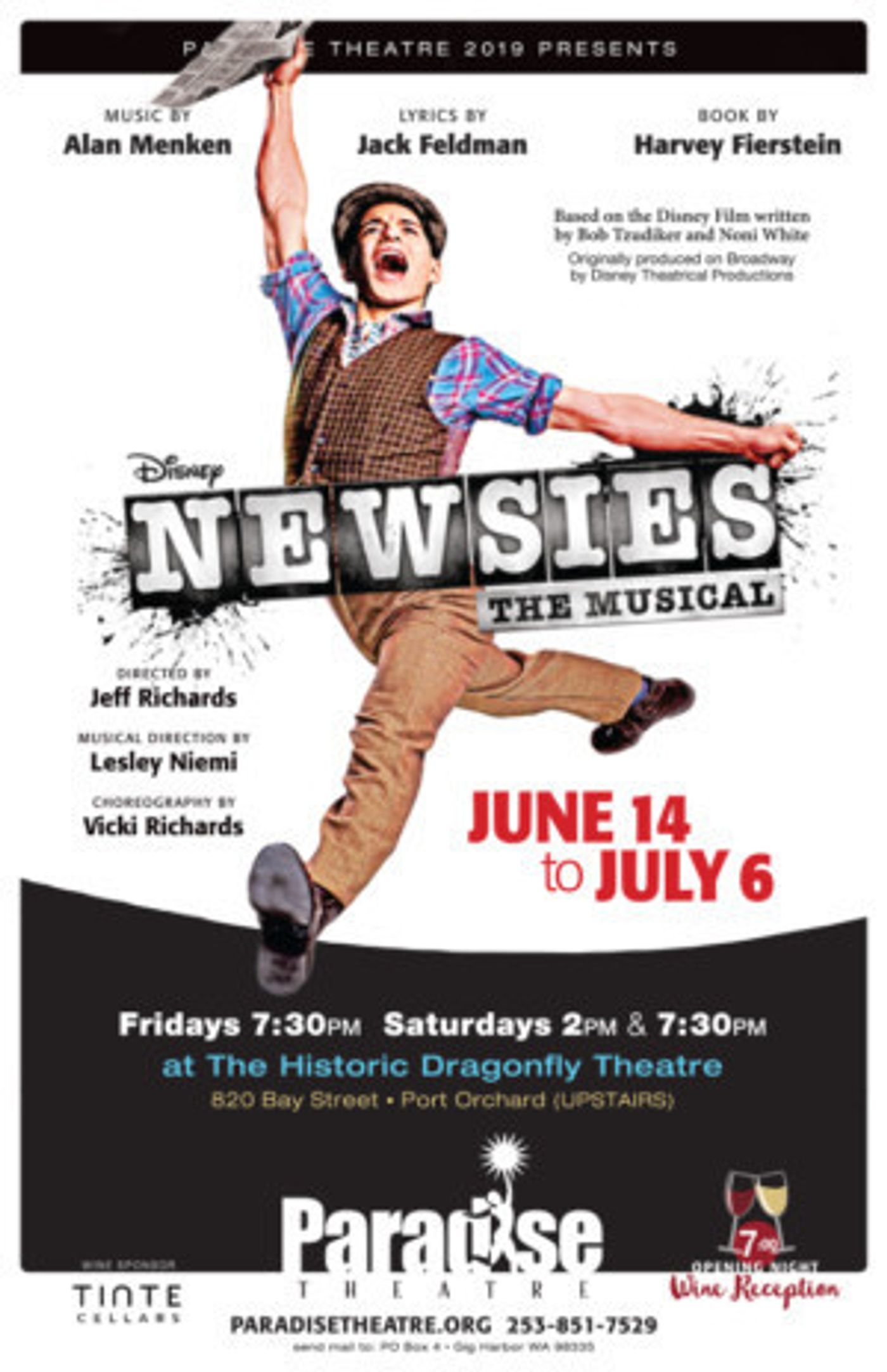 NEWSIES Opens At Paradise Theatre!  Image