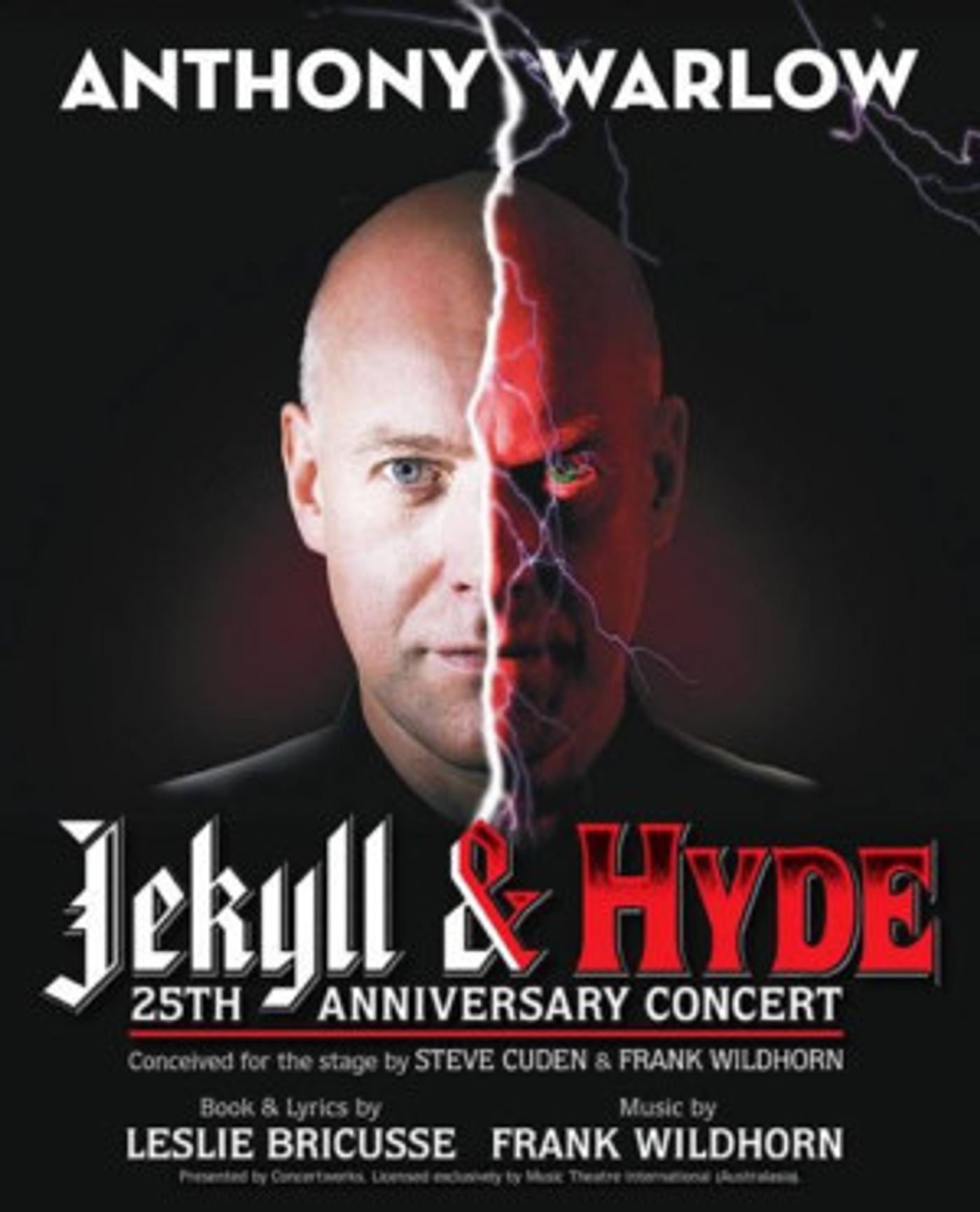 Anthony Warlow And Jemma Rix To Star In JEKYLL AND HYDE 25th Anniversary Concert  Image