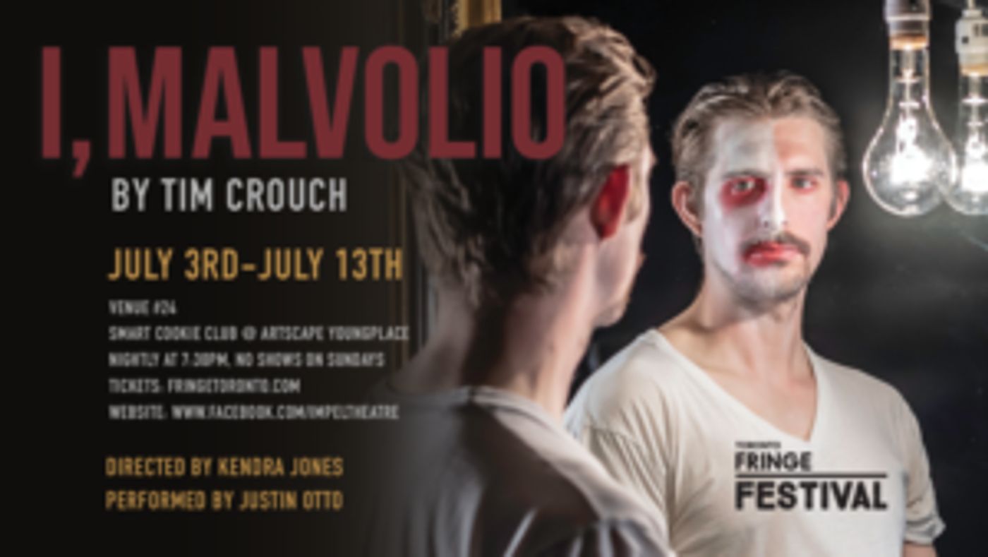 Impel Theatre To Debut A New Interactive Production Of Tim Crouch's I, MALVOLIO  Image