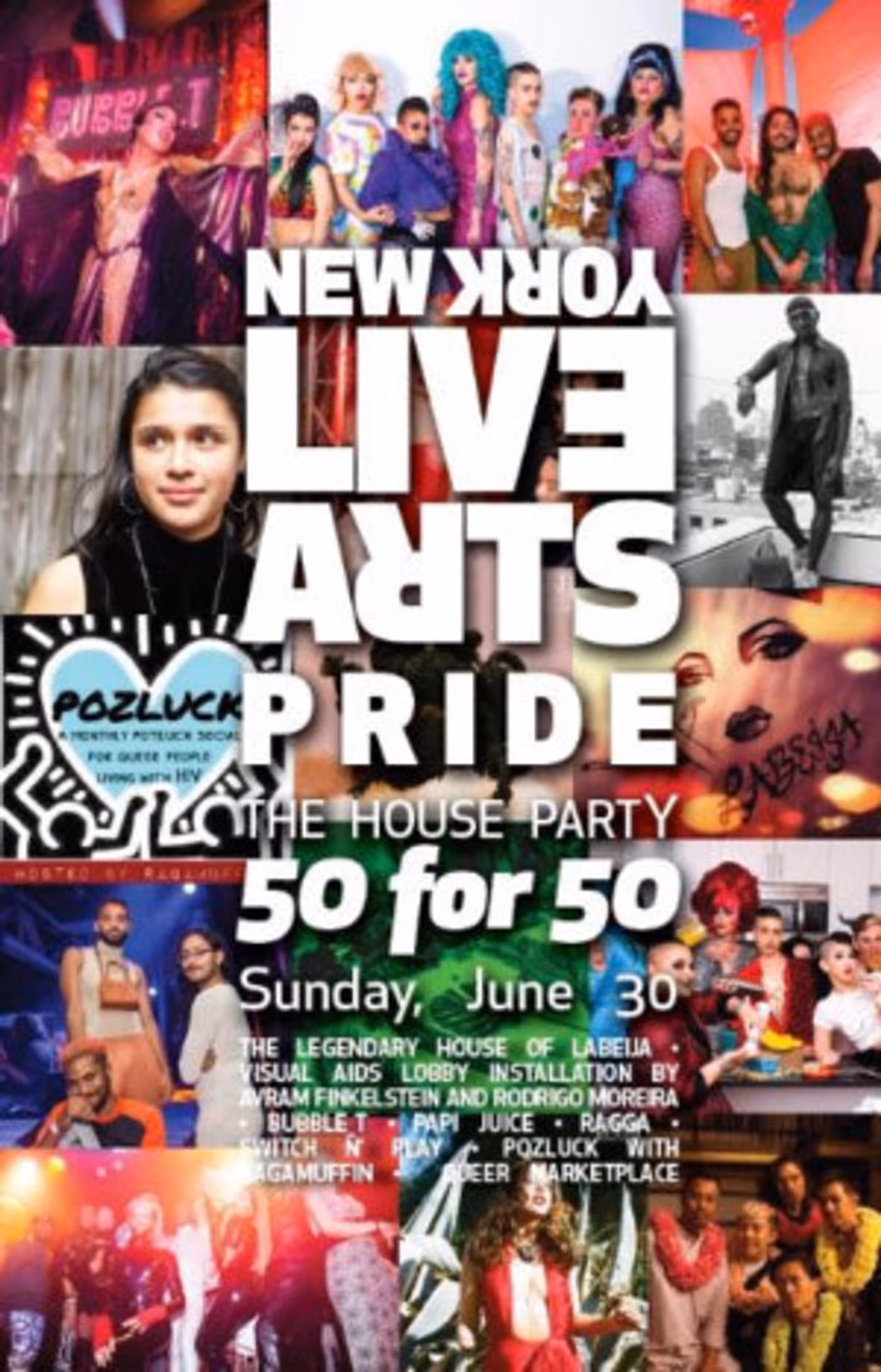 Lineup Announced For New York Live Arts Pride 2019 House Party  Image