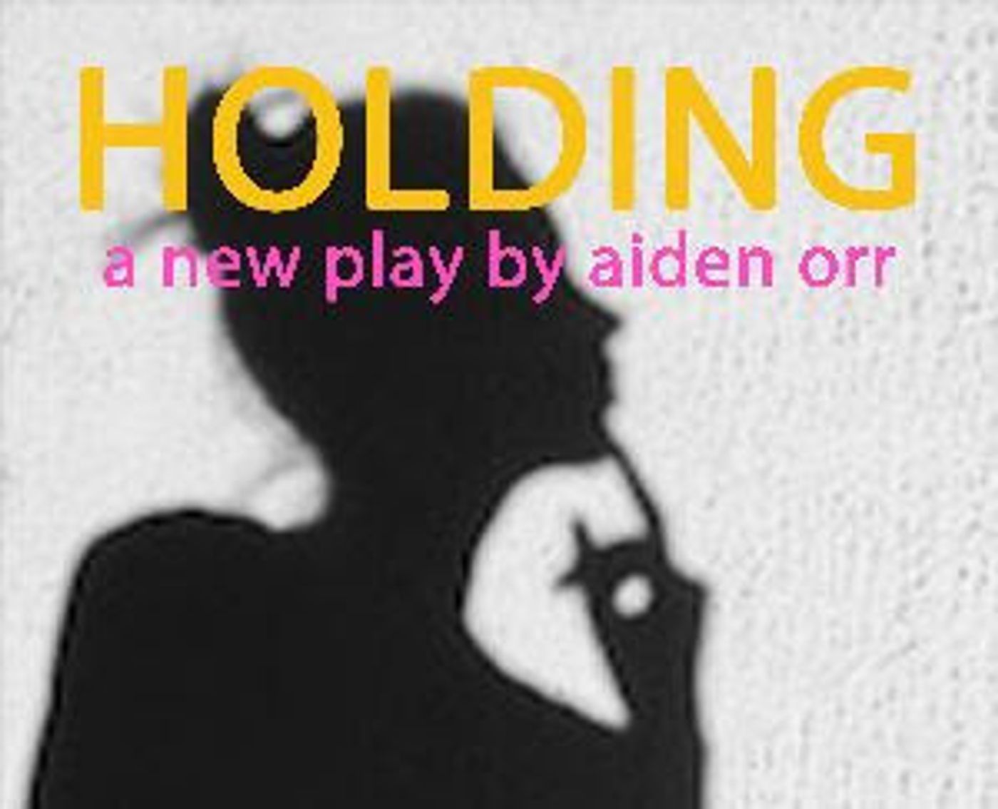 HOLDING To Get World Premiere At Firehouse  Image