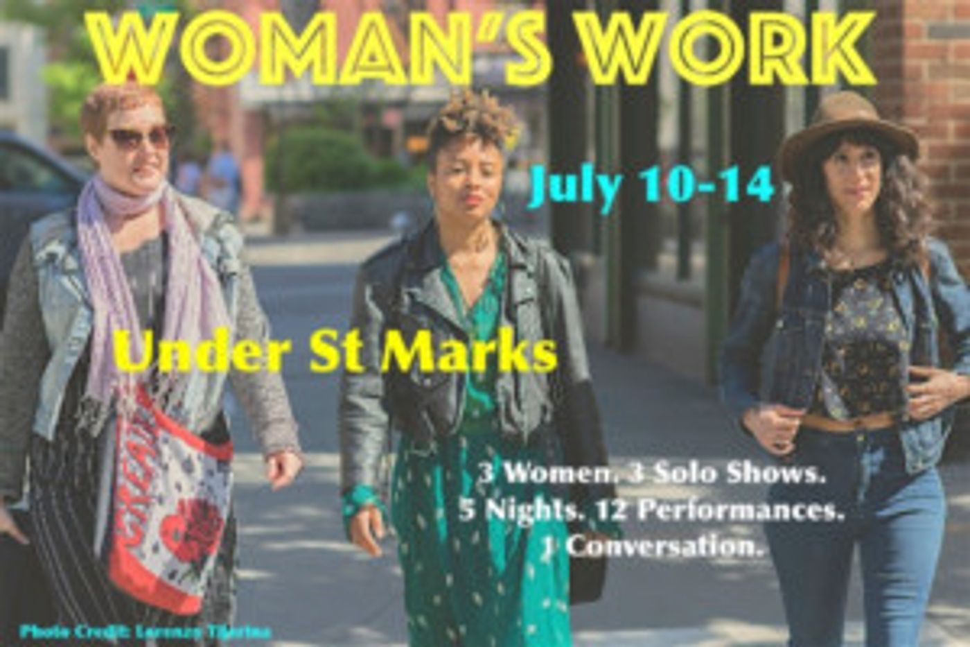Playful Substance Announces WOMAN'S WORK A Solo Festival  Image