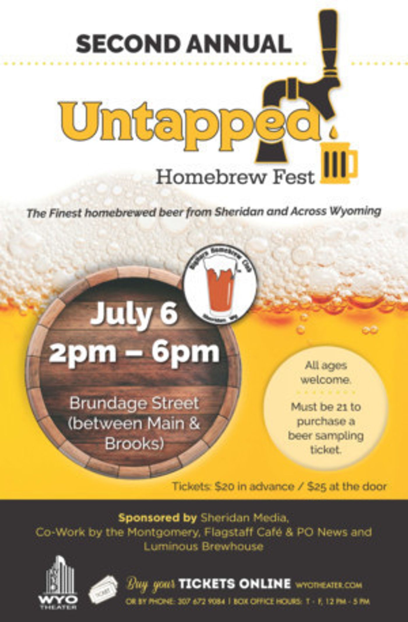 HOMEBREW FESTIVAL Announced At WYO Theater  Image