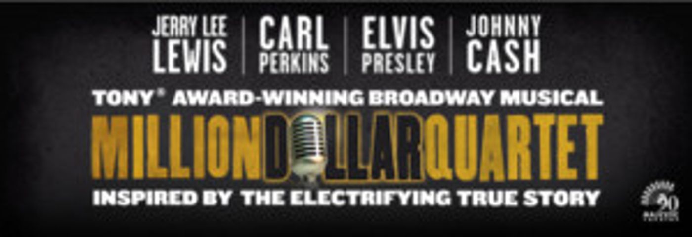 MILLION DOLLAR QUARTET Jams at the Majestic Theatre October 6  Image