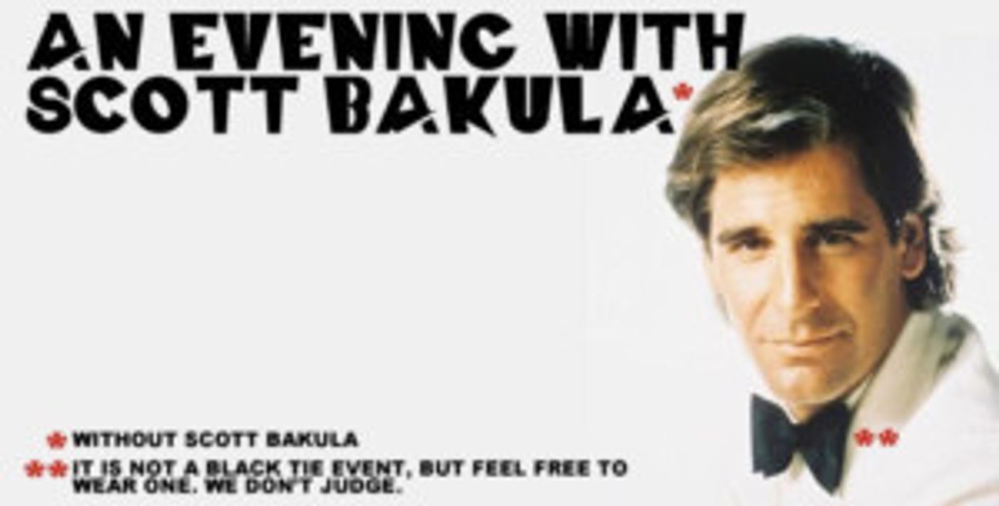 Buntport Theater Presents AN EVENING WITH SCOTT BAKULA (WITHOUT SCOTT BAKULA)  Image