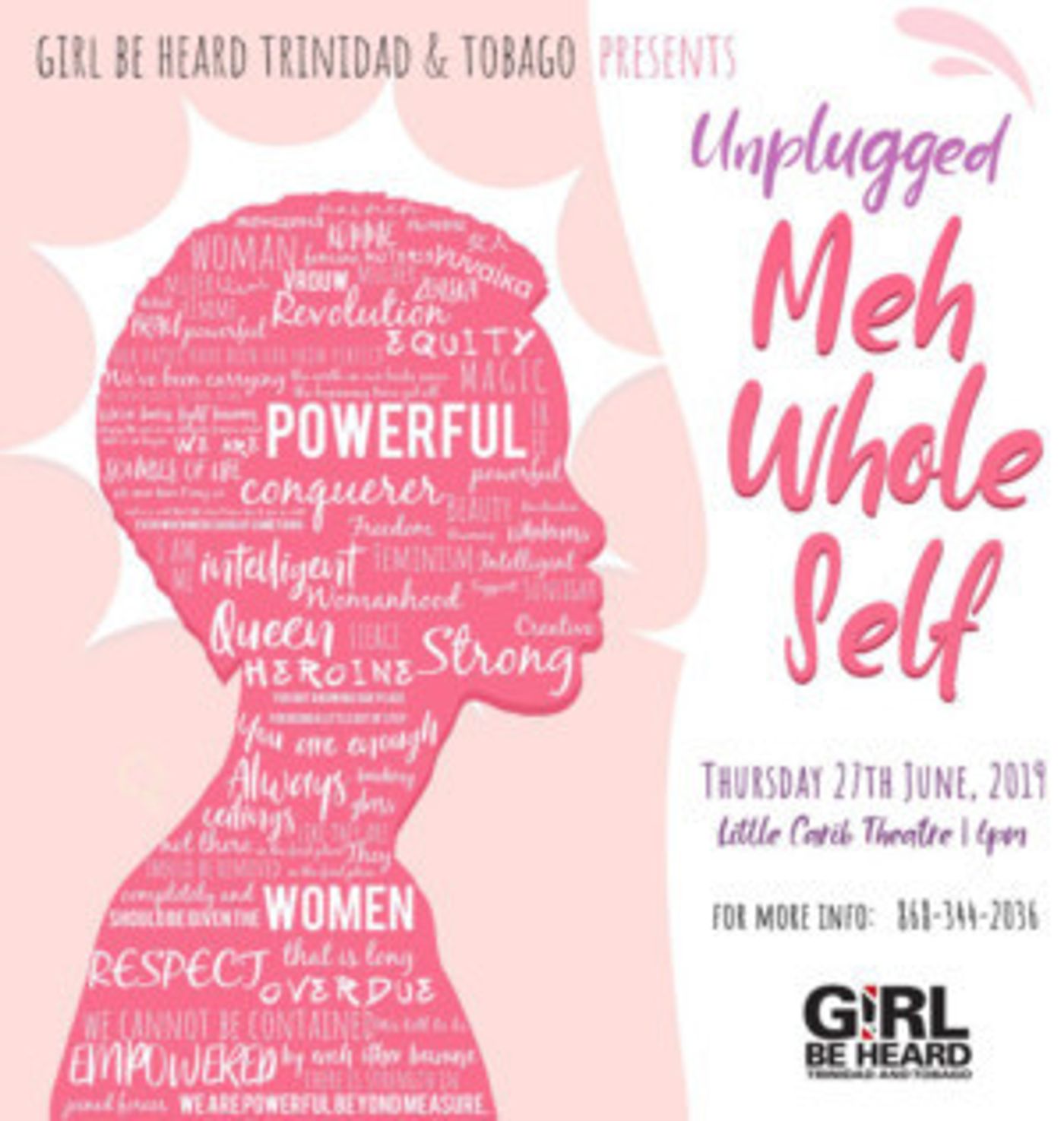 Girl Be Heard Trinidad and Tobago Debuts New Show MEH WHOLE SELF  Image