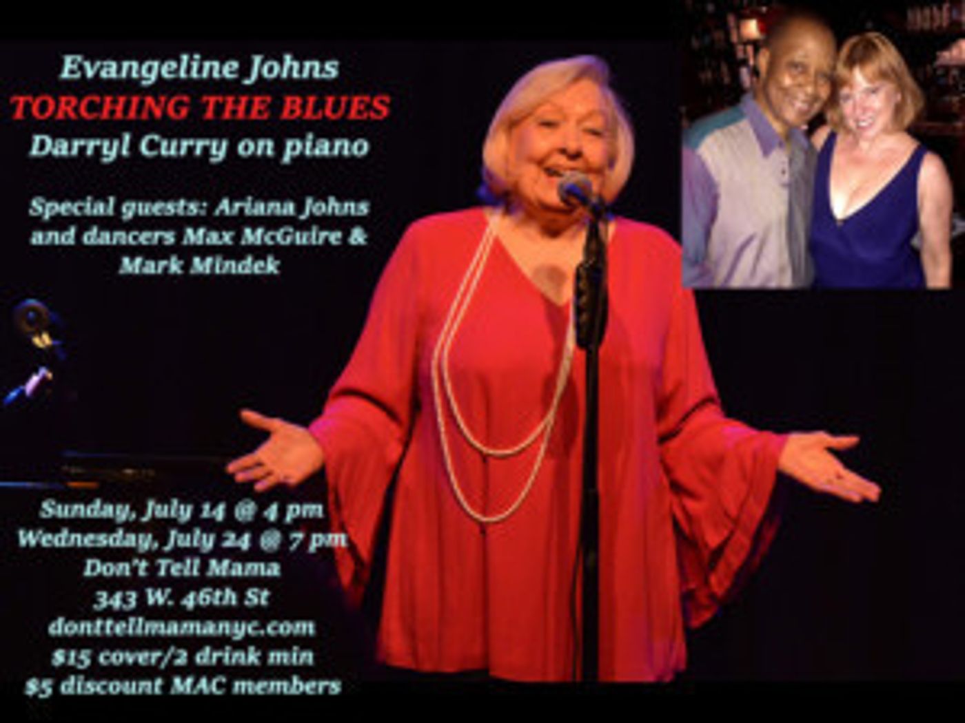 Evangeline Johns Is TORCHING THE BLUES  Image