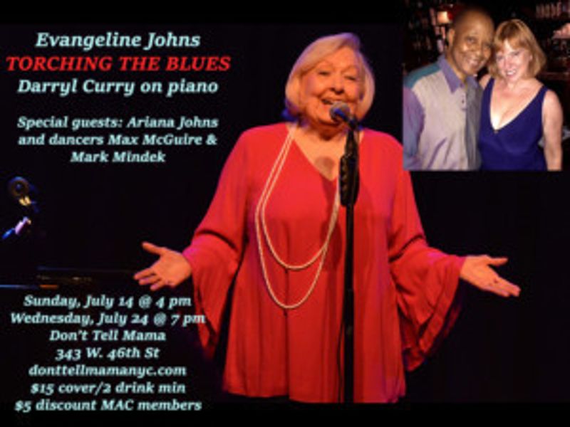 Evangeline Johns Is TORCHING THE BLUES Image