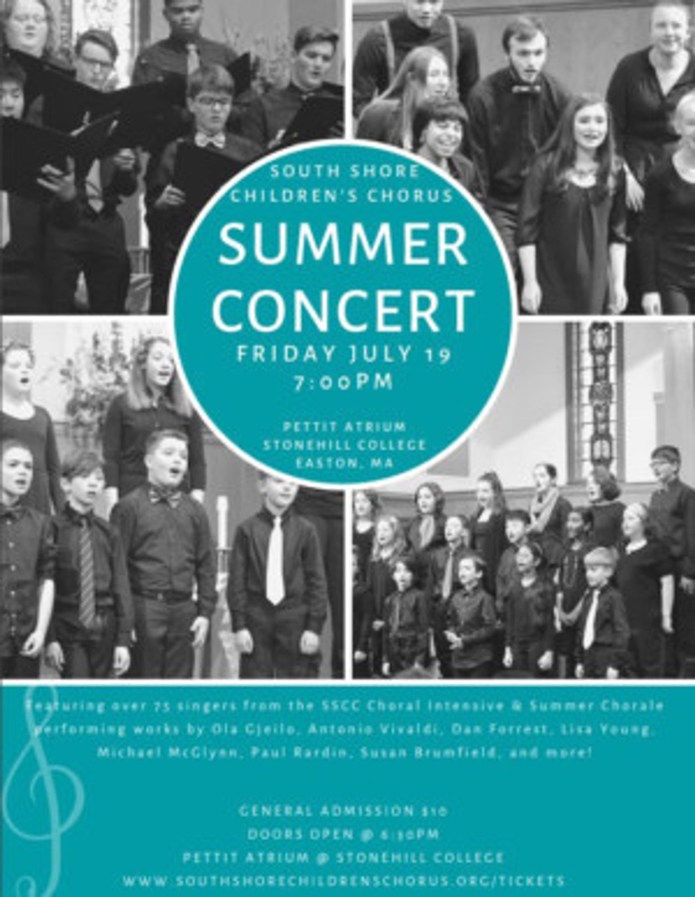 South Shore Children's Chorus Presents Summer Concert  Image