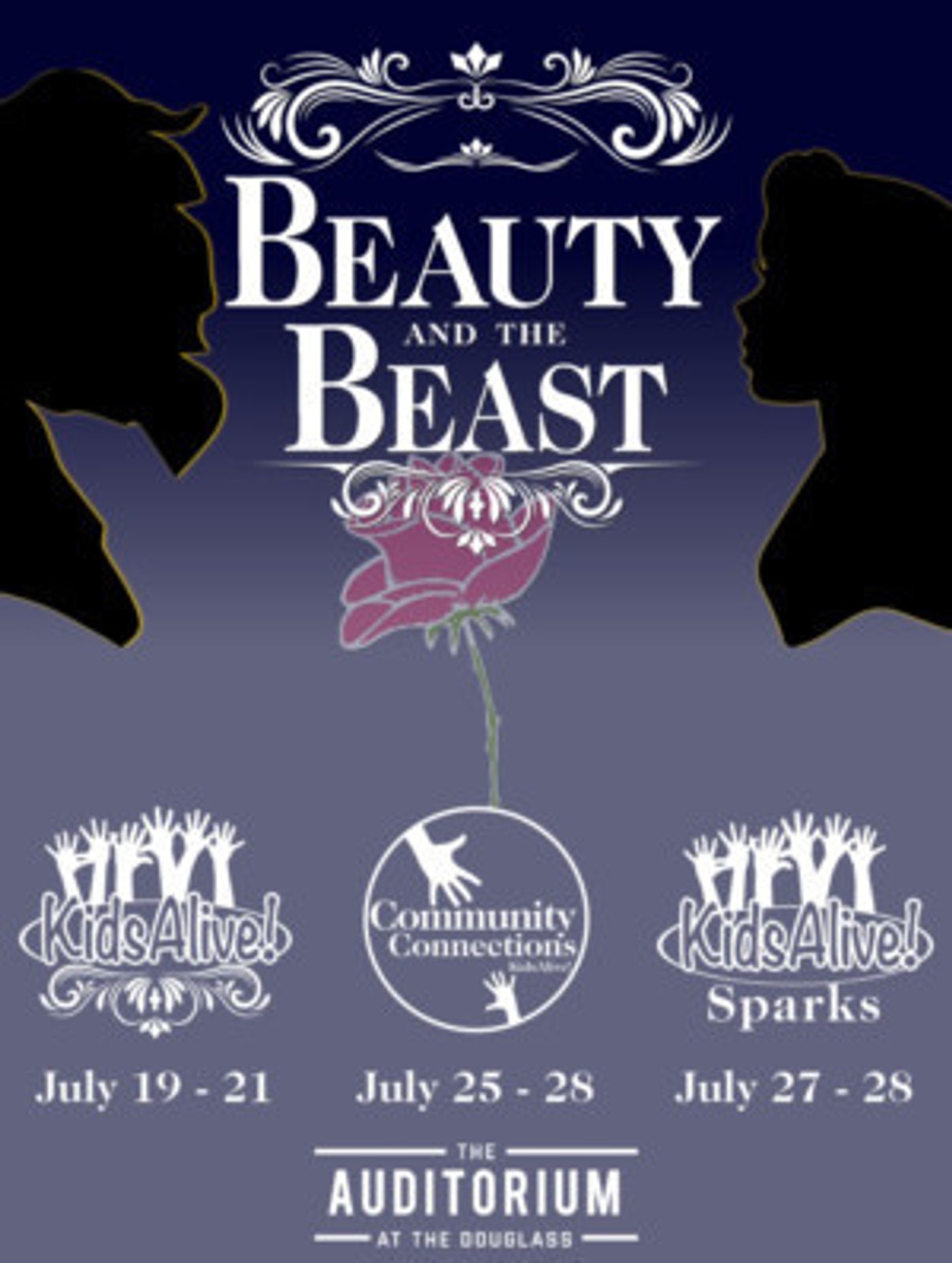 Disney Musical BEAUTY AND THE BEAST To be Performed July 19-28 by KidsAlive!  Image