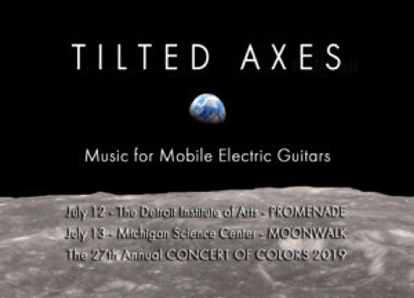 Tilted Axes: Music For Mobile Electric Guitars Performs At The 27th Annual Concert Of Colors  Image