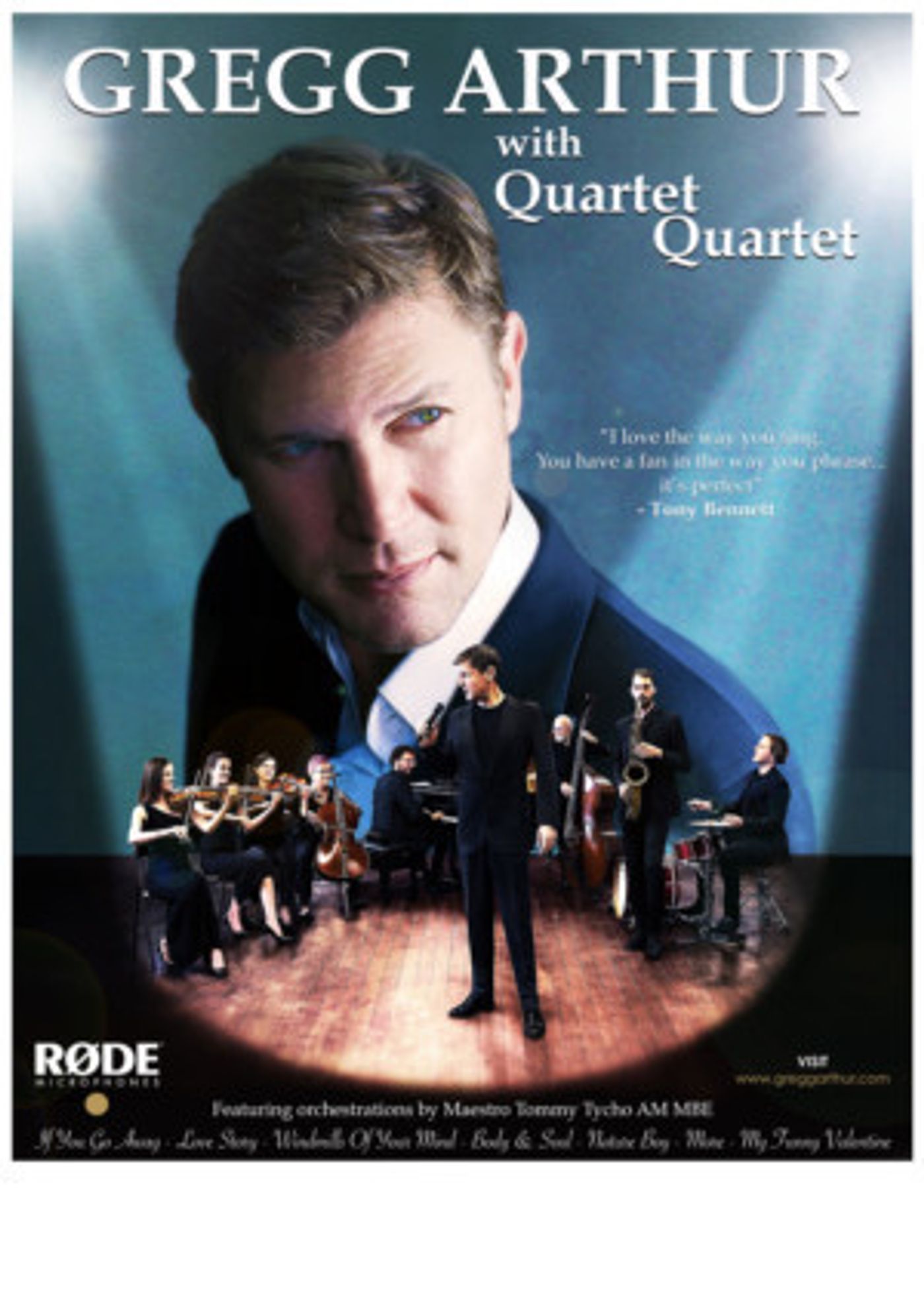 Australian Entertainer Gregg Arthur Sets Off On Tour With Some Of Australia's Best Musicians  Image