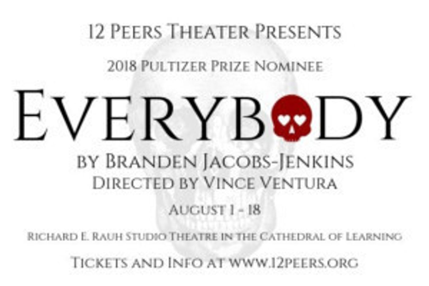 12 Peers Continues Eighth Season With 2018 Pulitzer Prize Nominated Play  Image