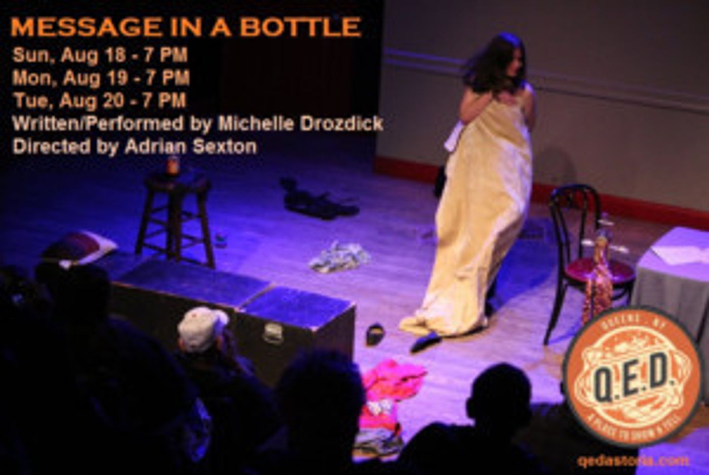 MESSAGE IN A BOTTLE Comes To QED For Three Show Run  Image