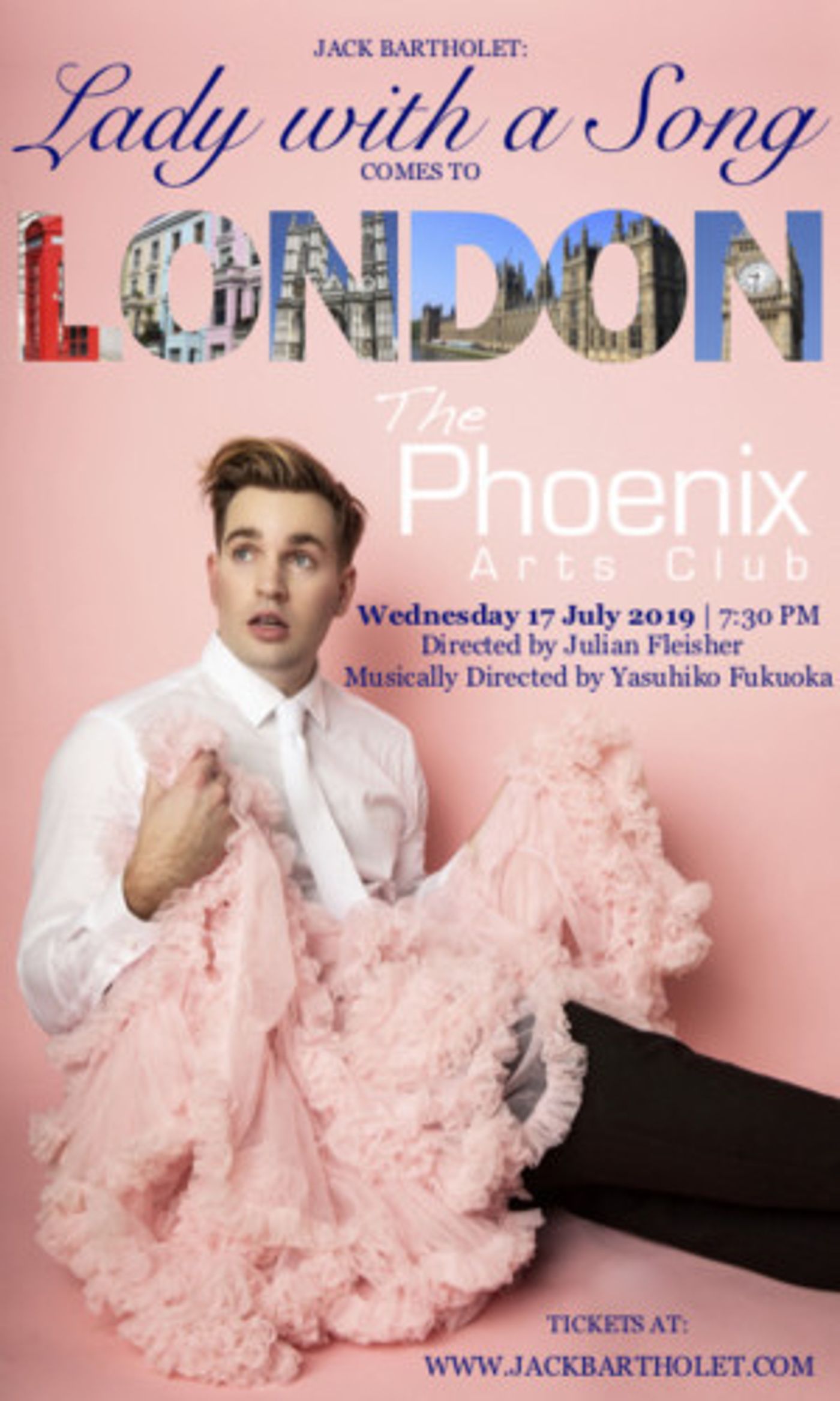 Jack Bartholet's LADY WITH A SONG Plays London!  Image