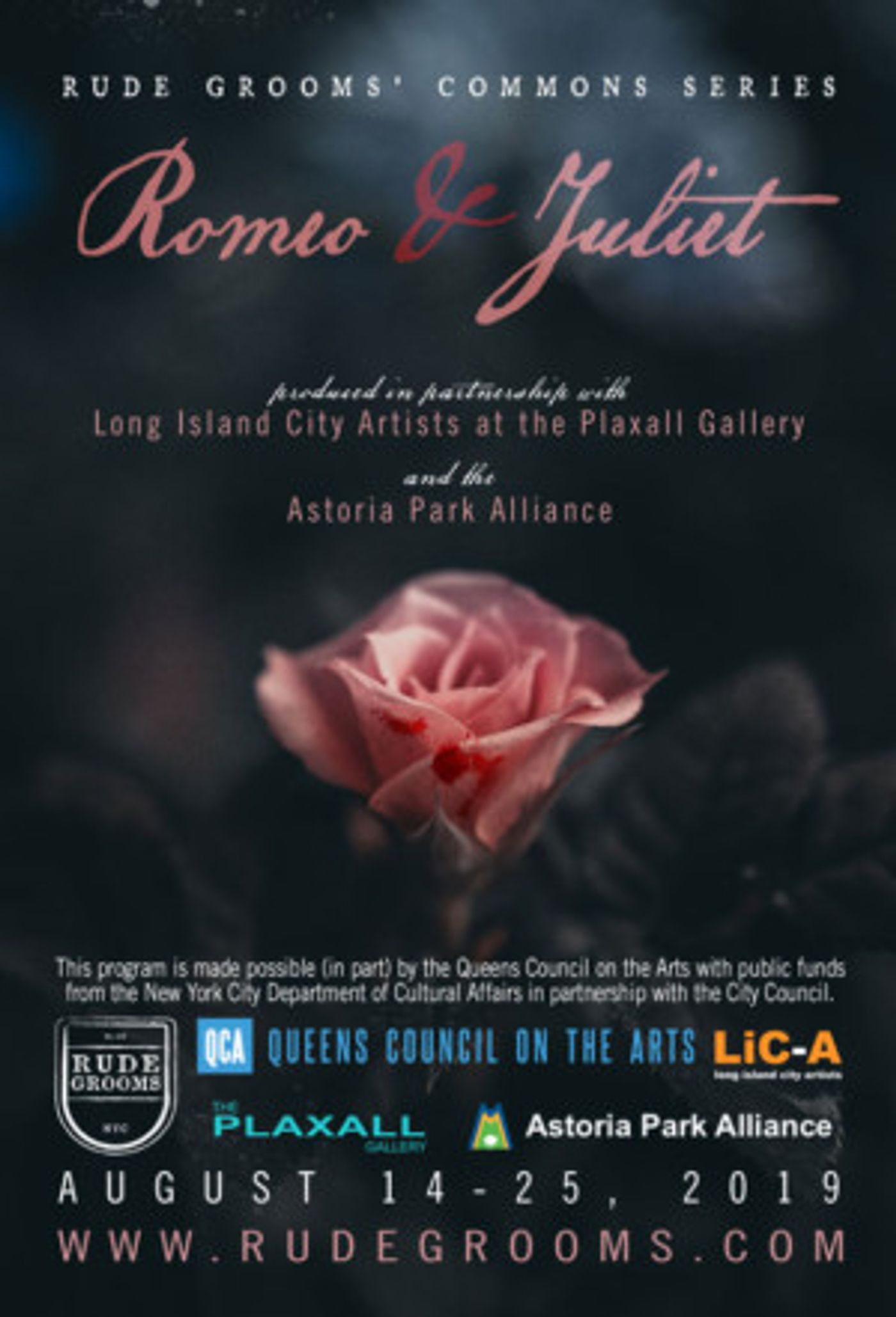 ROMEO AND JULIET Comes To Queens For Rude Grooms' Second Annual Free Commons Series  Image