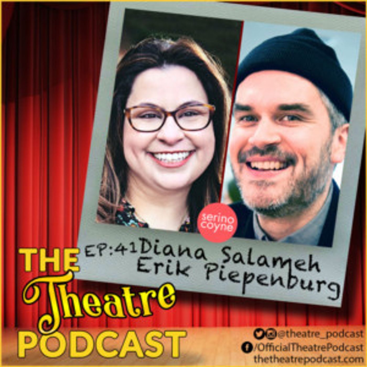 The Theatre Podcast With Alan Seales Welcomes Marketing Agents Diana Salameh & Erik Piepenburg  Image