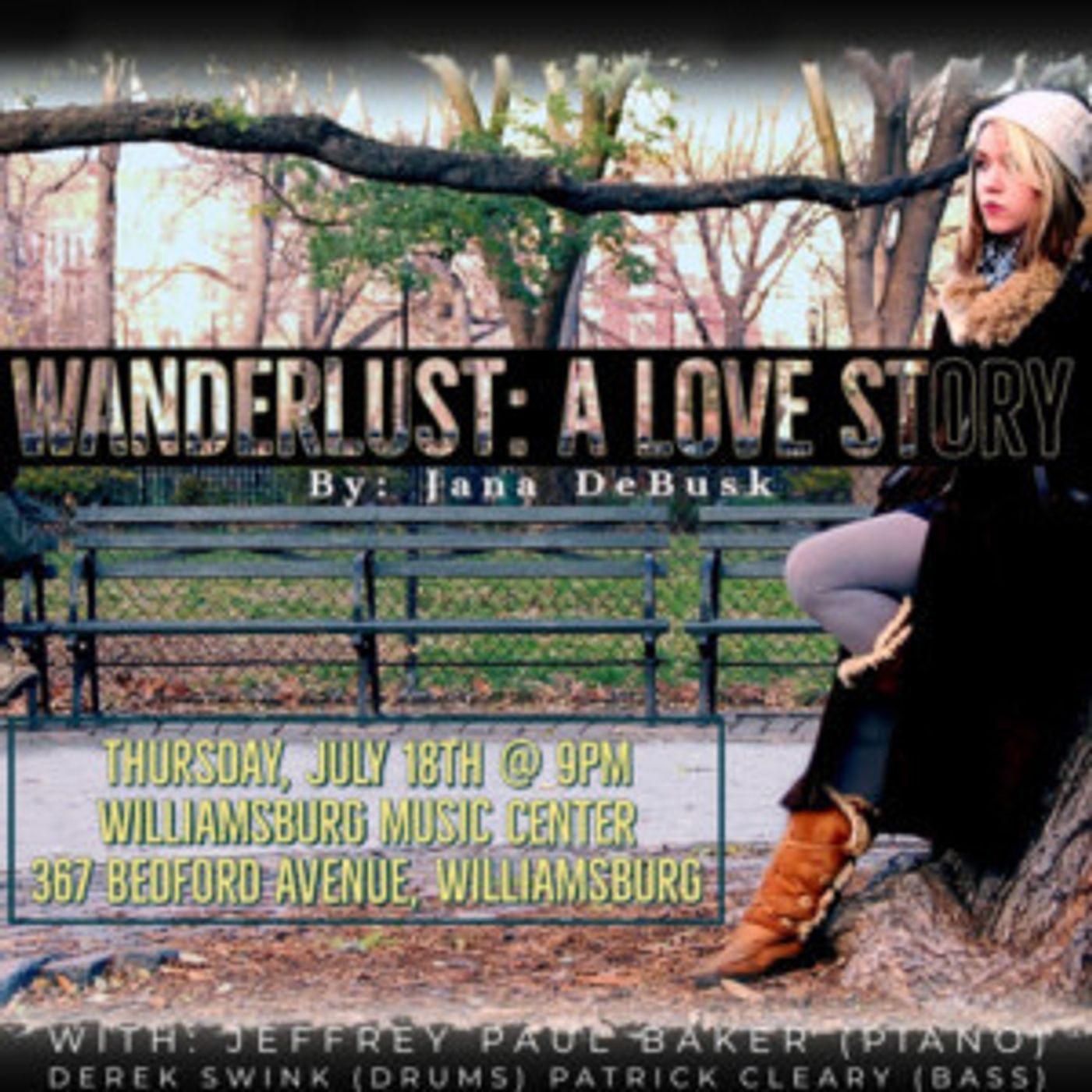 WANDERLUST: A LOVE STORY Announced At Williamsburg Music Center  Image