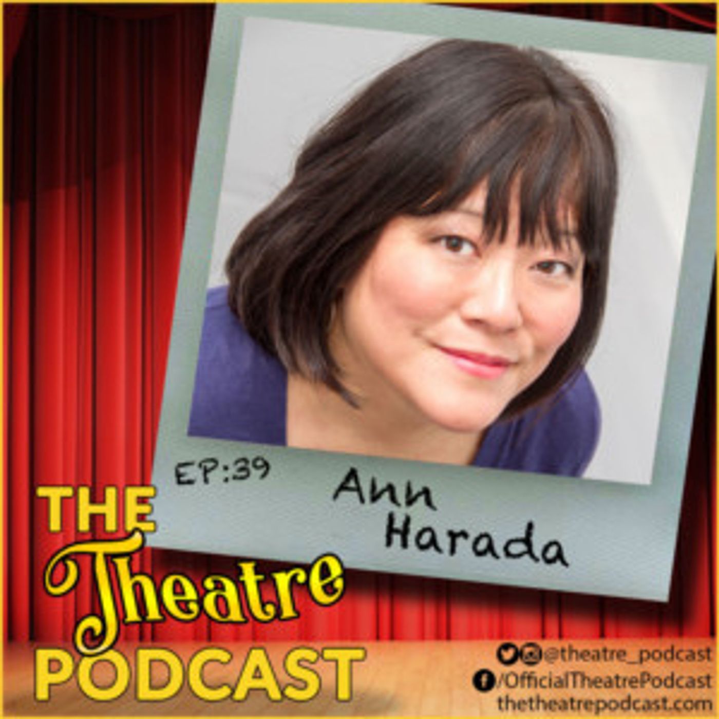 The Theatre Podcast With Alan Seales Welcomes Ann Harada  Image